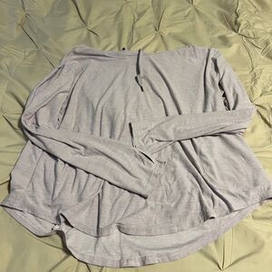 Lavendar Long Sleeve Top